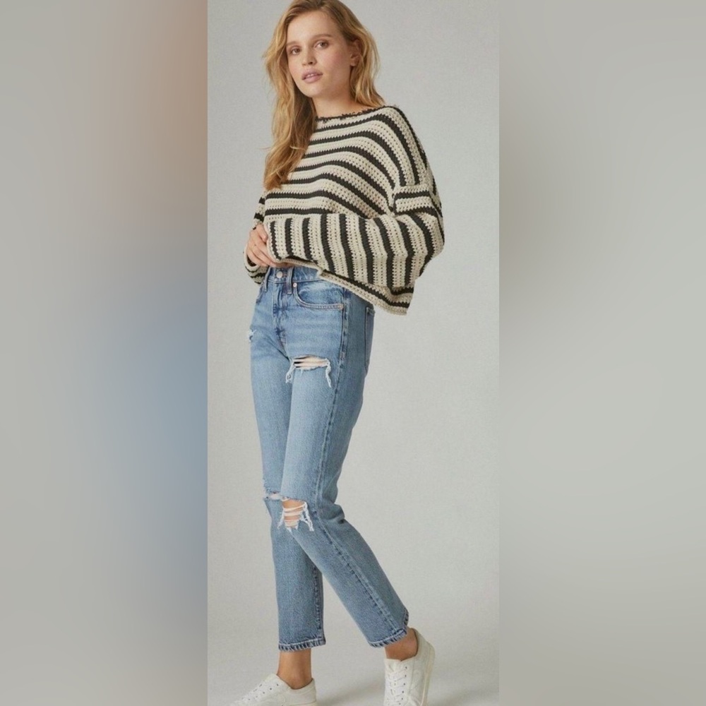 Lucky Brand Jean : Zoe : high rise straight